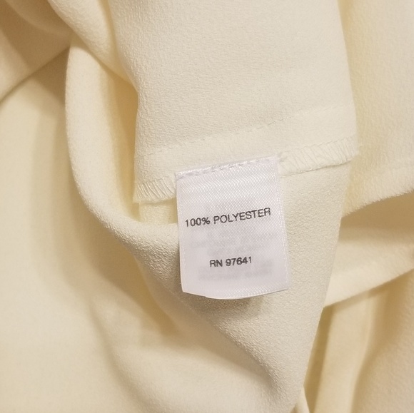 J.Jill long layered button-up shirt/tunic - ivory - Picture 4 of 7